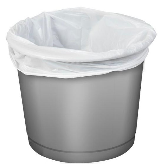 Rubbish Bag Bin Liner White-50
